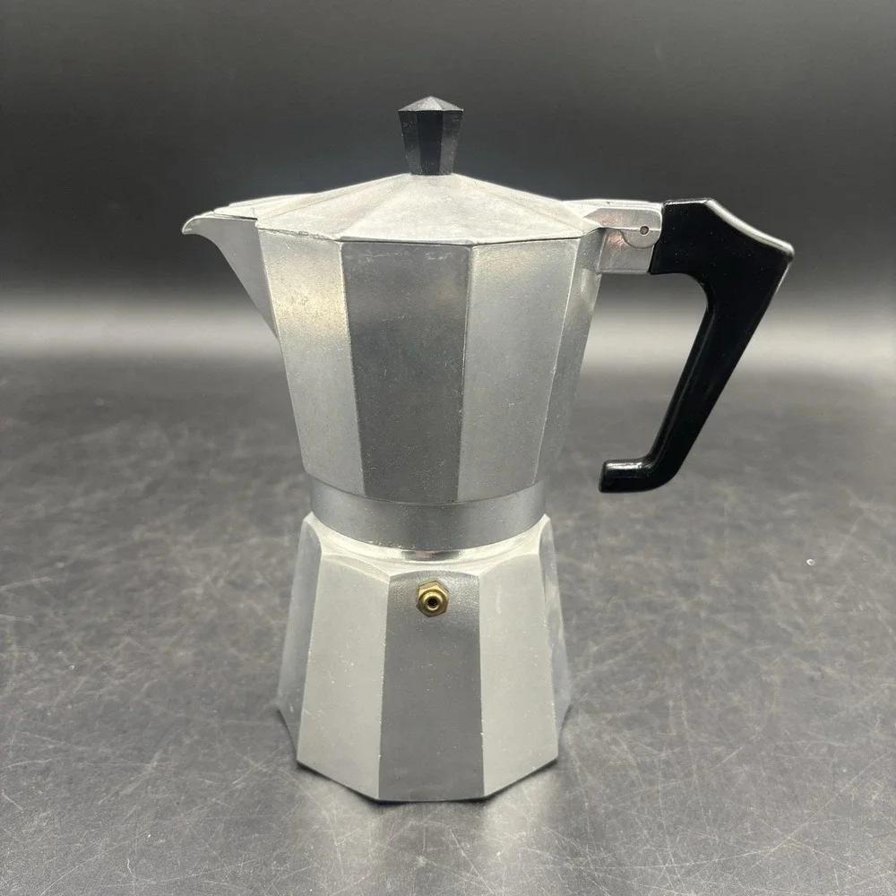 HIMARK Gourmet Coffee Espresso Maker Pot Personal Vintage Tea Italy Aluminum VTG
